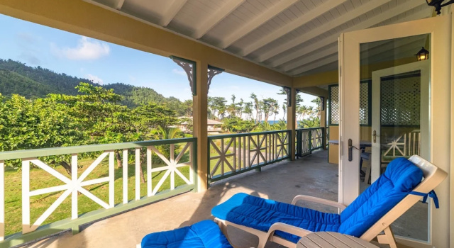 Двухместный номер Premier с балконом и с видом на сад Rosalie Bay Eco Resort & Spa