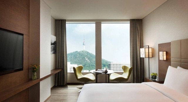 Двухместный номер Standard Courtyard by Marriott Seoul Myeongdong