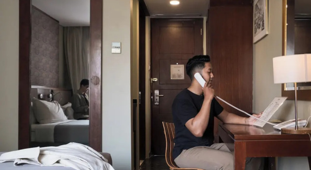 Standard Doppel Zimmer mit Balkon House Sangkuriang