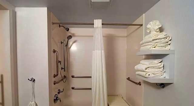 Standard huone vuoristomaisema Hampton Inn Hazleton