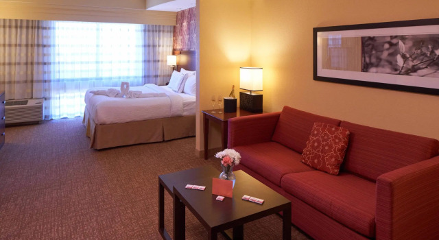 Двухместная студия Courtyard by Marriott Evansville East