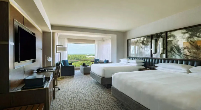 Четырёхместный номер Executive The Woodlands Waterway Marriott Hotel and Convention Center