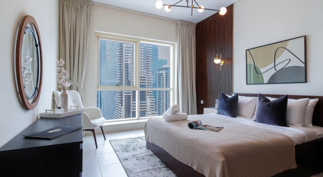 Manzil - Stylish 2BR in Dubai Marina nr Dubai Eye, Забронировать Апартаменты/квартира Дубай-Марина , рядом с Остановка трамвая Marina Towers