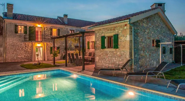 Villa Adriaticum, Đặt Biệt thự Khách sạn ở Zaton có hồ bơi, Hồ bơi