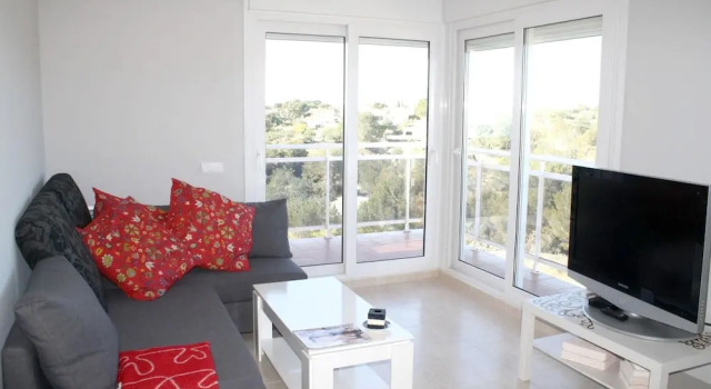 Apartment With 2 Bedrooms in Tarragona, With Wonderful sea View, Pool Access, Furnished Terrace Near the Beach, Réserver Appartement El Perello Catalogne