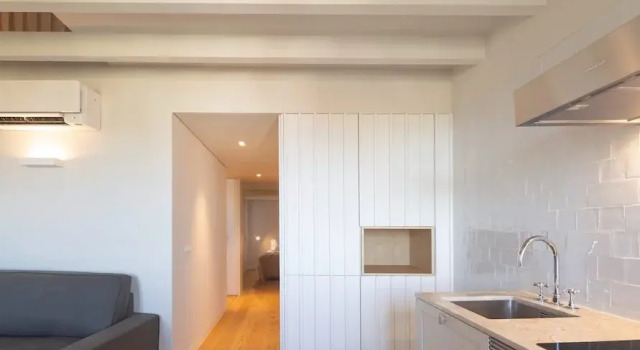 Апартаменты с 2 комнатами с балконом и с видом на реку Cozy Lisbon Alfama