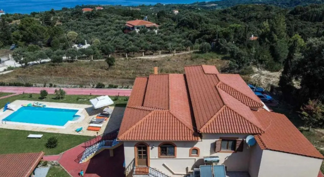 Вилла Kastro Villa with pool in Kyllini, Peloponnese