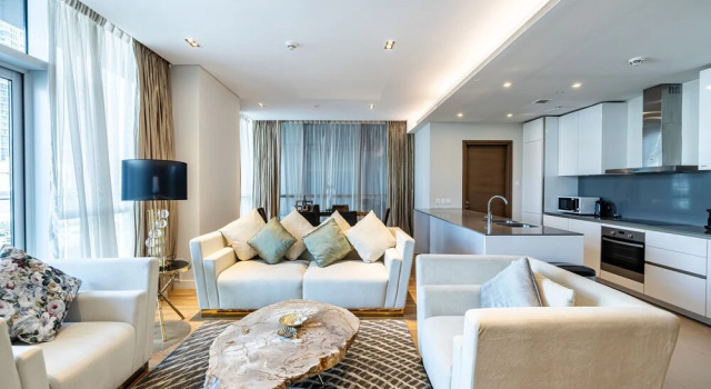 1 BR Huge Balcony 2nd Fl City Walk B1, Забронировать Отель Отели Дубая с бассейном, рядом с Mercato Shopping Mall, Бассейн