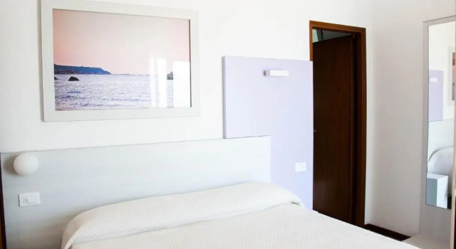Двухместный номер Standard с балконом и с видом на море Hotel Eden