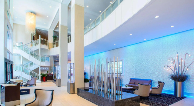 Кровать в общем номере DoubleTree by Hilton Rochester - Mayo Clinic Area