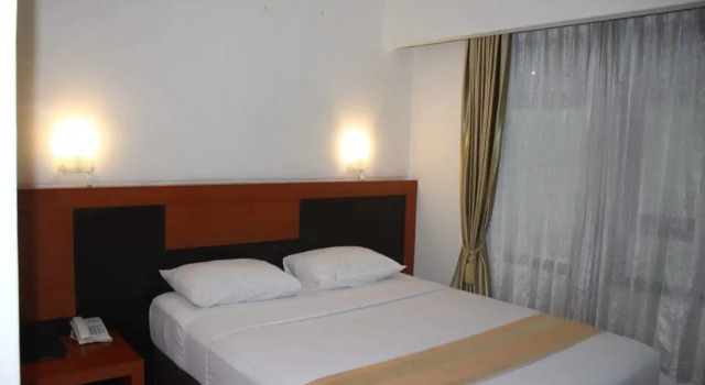 Deluxe double chambre Avec vue Hotel Grand Karawang Indah