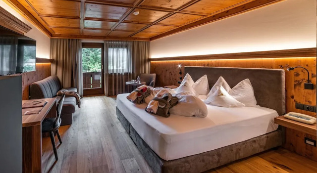 Двухместный номер Superior с балконом Romantik Hotel Santer