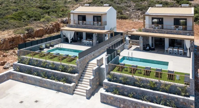 Вилла Deluxe Calma Villas Crete - heated pool