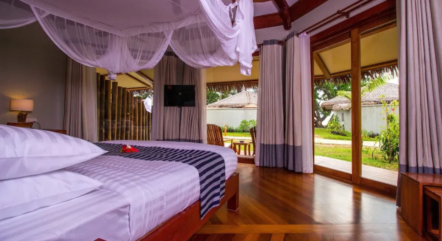 Коттедж с балконом и с частичным видом на море Pristine Mermaid Resort