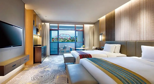 Четырёхместный номер Standard с видом на парк Crowne Plaza Kunming Ancient Dian Town by IHG