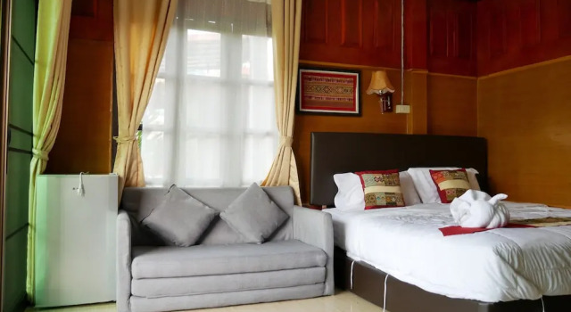 Одноместный номер Deluxe с балконом Sisatchanalai Heritage Resort