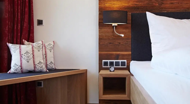 Двухместный номер Deluxe с балконом и с видом на горы Hotel garni Oberdorfer Stuben