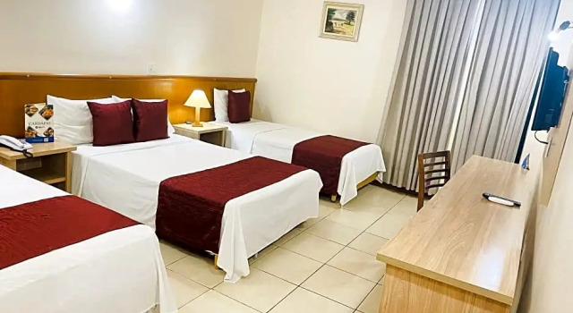 Двухместный люкс Standard Hotel Dan Inn Araraquara by Nacional Inn