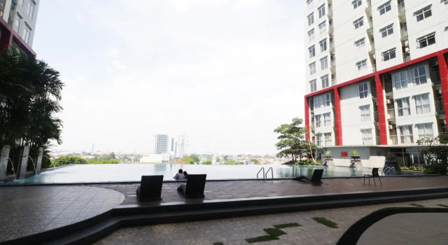 Apartment Gunawangsa Merr by Rava, Book Lejlighed Hoteller i Rungkut med parkering, Parkering