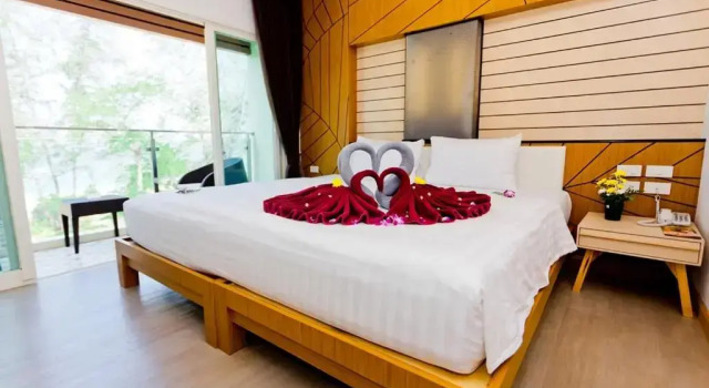 Двухместный номер с видом на море Anda Beachside Hotel