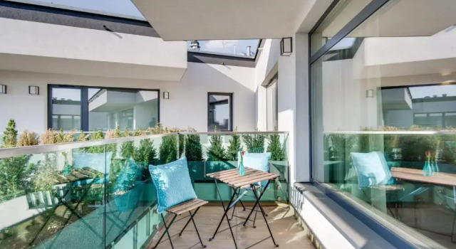 Апартаменты c 1 комнатой с балконом InPoint Smart Apartments