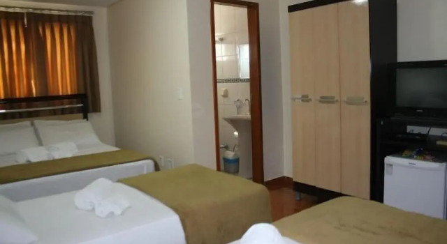 Четырёхместный номер Deluxe Pinheiros Hotel