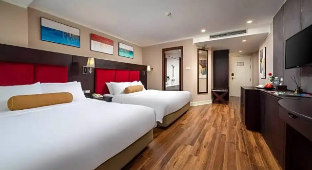 Четырёхместный номер с видом на город Beryl Charm Hotel & Spa