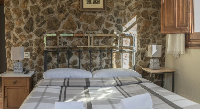 Двухместный номер Standard c 1 комнатой с видом на горы Hotel Rural Fuente La Teja