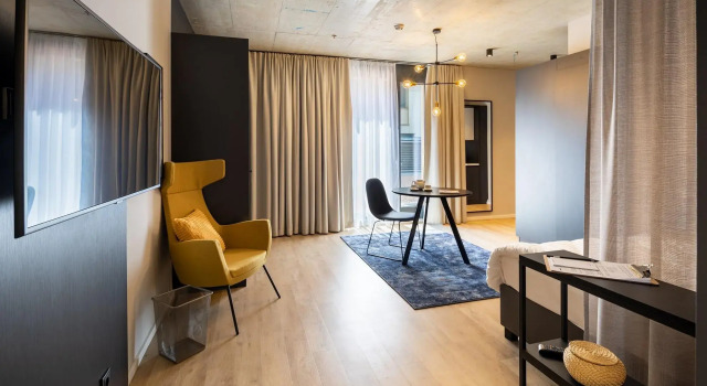 Студия Adina Serviced Apartments Vienna