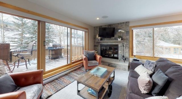 Вилла c 1 комнатой с балконом Villas at Snowmass CLub
