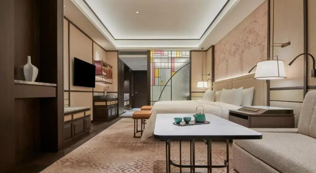 Двухместный номер Horizon Club Executive Shangri-La Qiantan, Shanghai