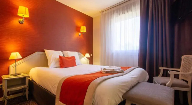 Двухместный номер Comfort Hotel de la Gare de Troyes