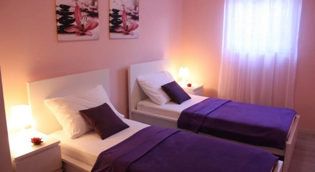 Апартаменты с 2 комнатами с балконом и с видом на море Apartments Tanja & Josipa