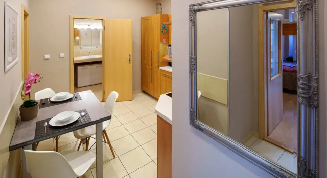 Dlouhá Apartment with sauna, Забронировать Апартаменты/квартира Апартаменты Праги, рядом с Музей Альфонса Мухи, Апартаменты/квартира