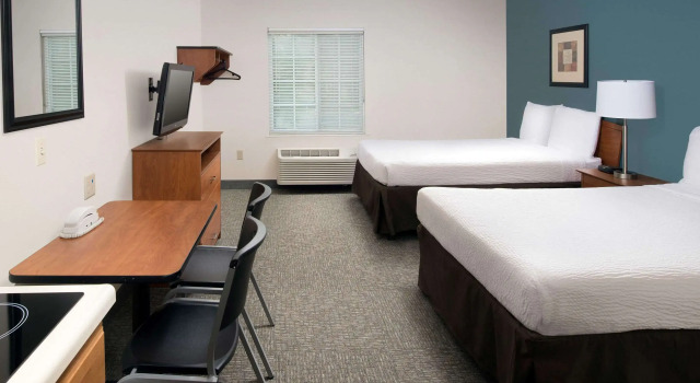 Четырёхместный номер Standard WoodSpring Suites Gainesville I-75