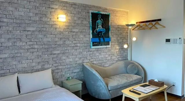 Четырёхместный номер Standard New Normal Hotel in NAMINOUE ニューノーマルホテルイン波の上