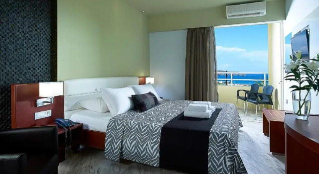 Двухместный номер Superior с видом на море Eleftheria Hotel