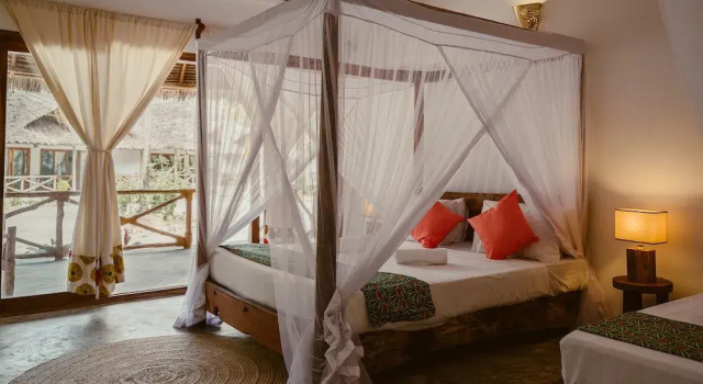 Двухместный номер Standard Bahati Sunset Bungalows Michamvi