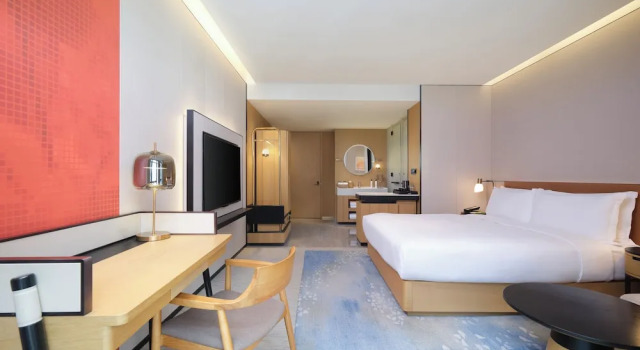Двухместный номер Premier с видом на город The Mercury Garden Shenzhen Nanshan, A Tribute Portfolio™ Hotel