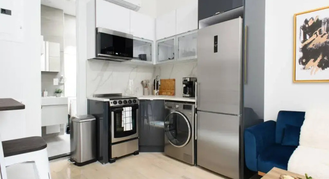 78-4c New 1br W D Skylight Walk 2 Central Park, Забронировать Отель Отели Нью-Йорка с парковкой, рядом с Галерея Лео Кастелли, Парковка