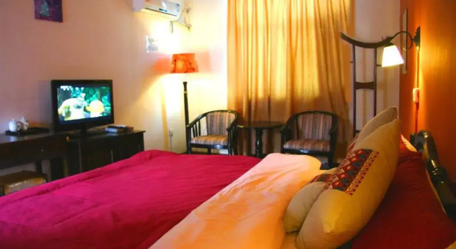 Семейный номер Standard с красивым видом из окна Lijiang International Youth Hostel