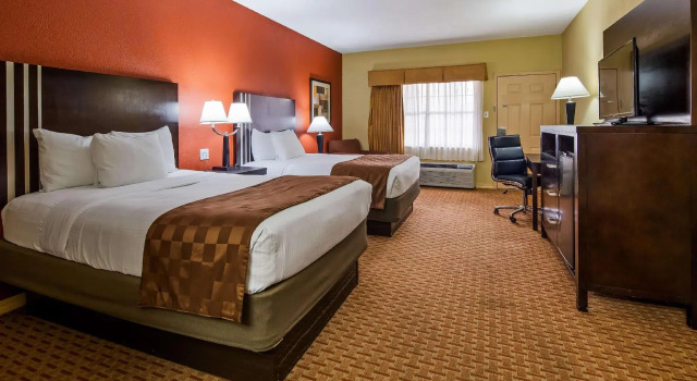 Четырёхместный номер Standard Americas Best Value Inn Monroe