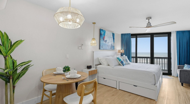 Ocean Breeze Resort 217, Забронировать Курортный отель Курортные отели Daytona Beach Area, Курортный отель