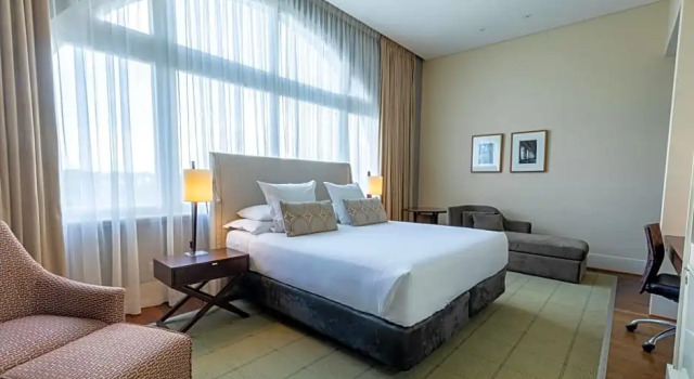 Deluxe double chambre Vue sur la ville Hotel Lindrum Melbourne MGallery by Sofitel