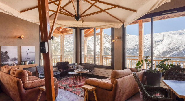 Апартаменты с 5 комнатами с балконом и с красивым видом из окна Dormio Resort Les Portes du Grand Massif