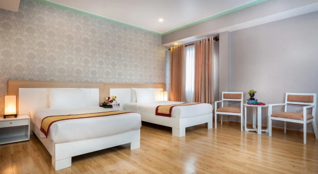 Saga Hotel, Забронировать Отель Отели Хошимина 3 звезды, рядом с Торговый центр Tax, 3*