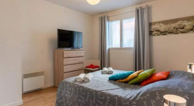 Appartement Biscarrosse Plage, 2 pièces, 5 personnes - FR-1-319-455, Забронировать Апартаменты/квартира Отели Côte landaise с бассейном, Бассейн