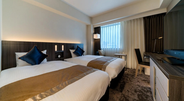 Двухместный номер Moderate DEL style Osaka-Shinsaibashi by Daiwa Roynet Hotel