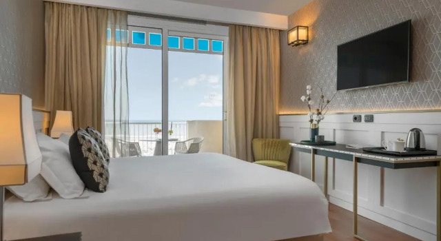 Двухместный номер Deluxe с видом на море Savoia Hotel Rimini