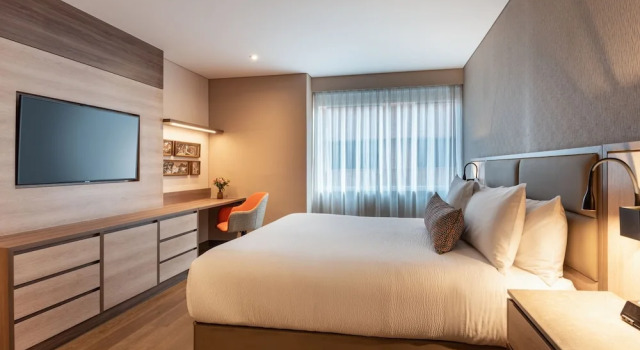 Люкс с 2 комнатами с видом на город Residence Inn by Marriott Bogota